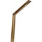 Ekena Millwork Stockport Steel Bracket, Hammered Gold 2"W x 18"D x 18"H BKTM02X18X18STHGO - alternate 1